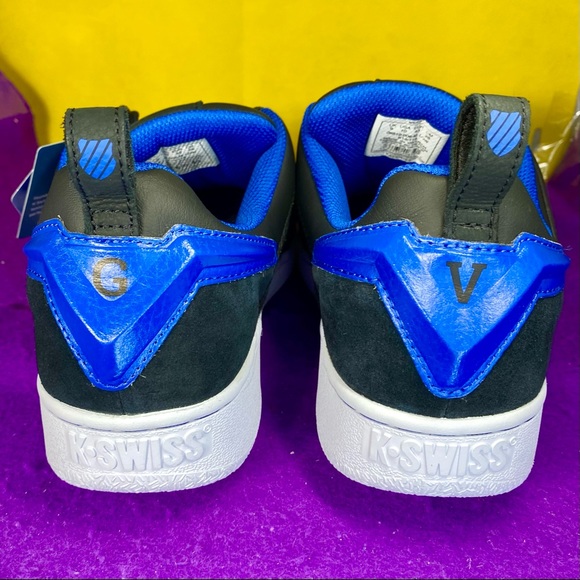 K-Swiss Gary Vee 005 Black Cobalt Blue Size 10 - Picture 5 of 9
